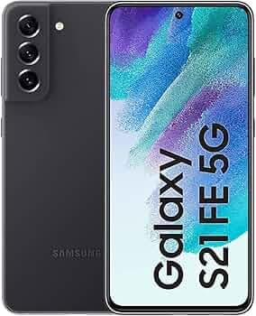 (Refurbished) Samsung Galaxy S21 FE 5G (2023) (8GB 256GB Graphite) with Snapdragon 888