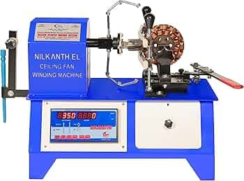 NILKANTH ELECTRIC Ceiling Fan Winding Machine Semi Automatic Winding Machine Fan Winding Machine