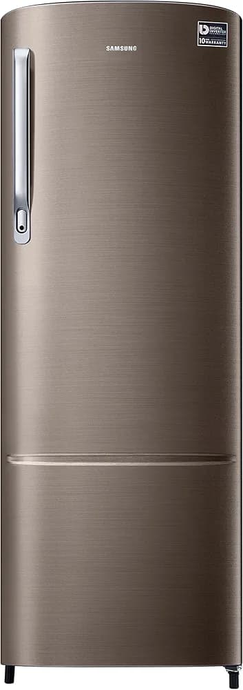 Samsung 246L 3 Star Inverter Direct-Cool Single Door Refrigerator (RR26C3733DX/HL,Luxe Brown) 2023 Model