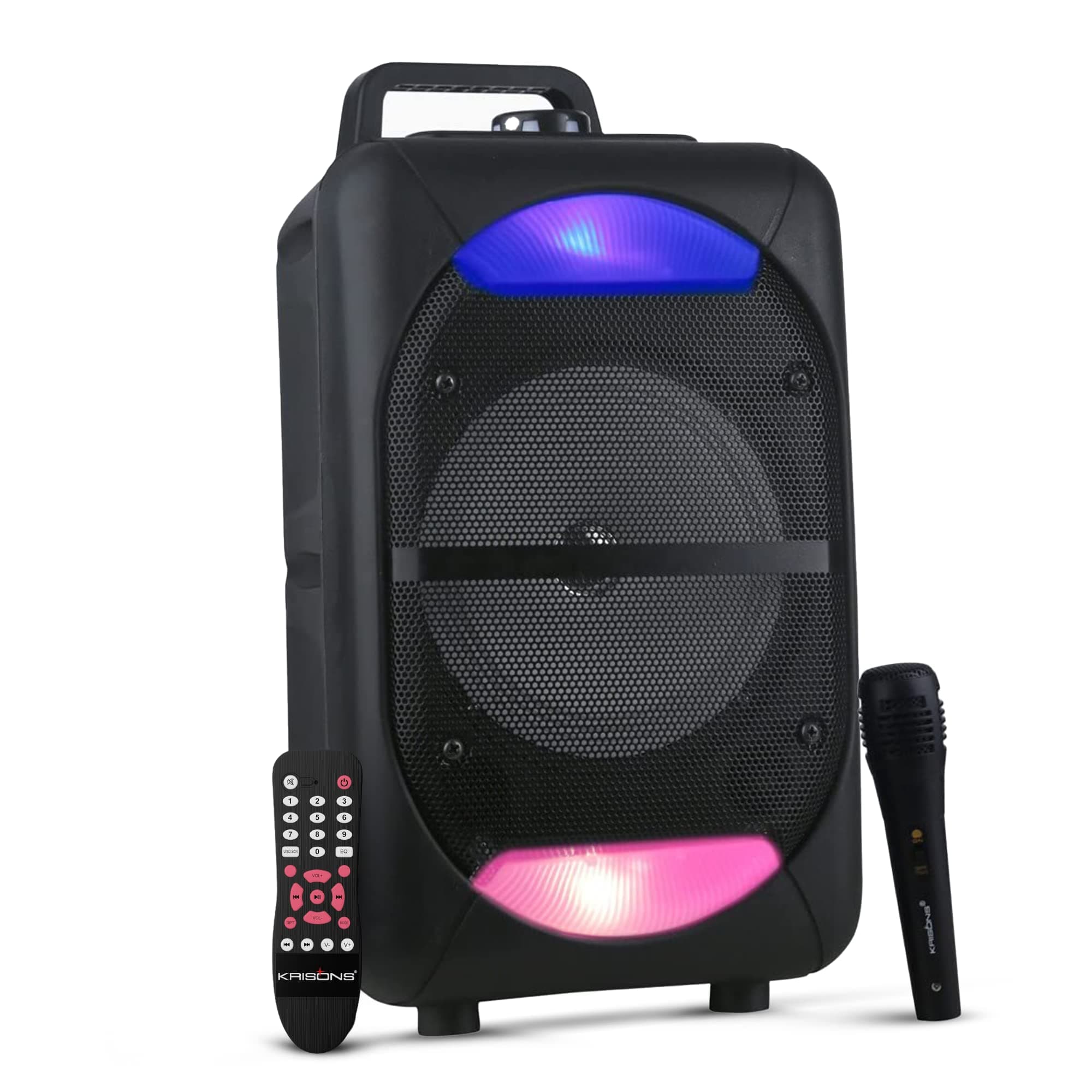 Krisons Beatz with FM,USB,Aux and Bluettot with Free Wired Mic 30W Bluetooth Tower Speaker