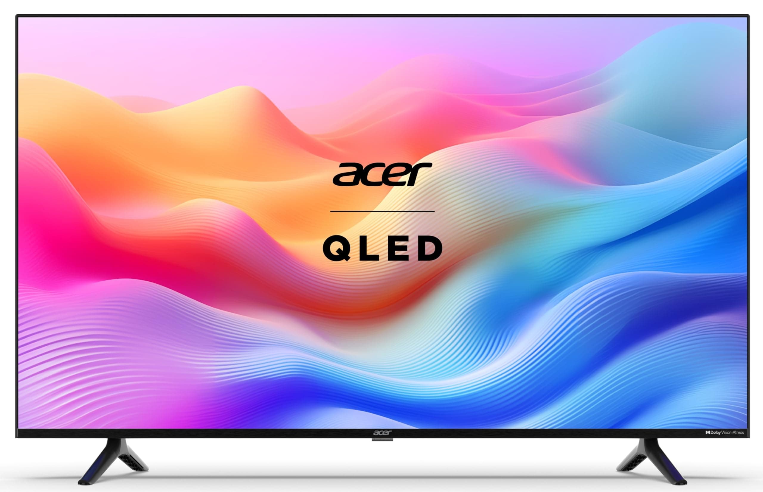 Acer 126 cm (50 inches) V Series 4K Ultra HD Smart QLED Google TV AR50GR2851VQD (Black)