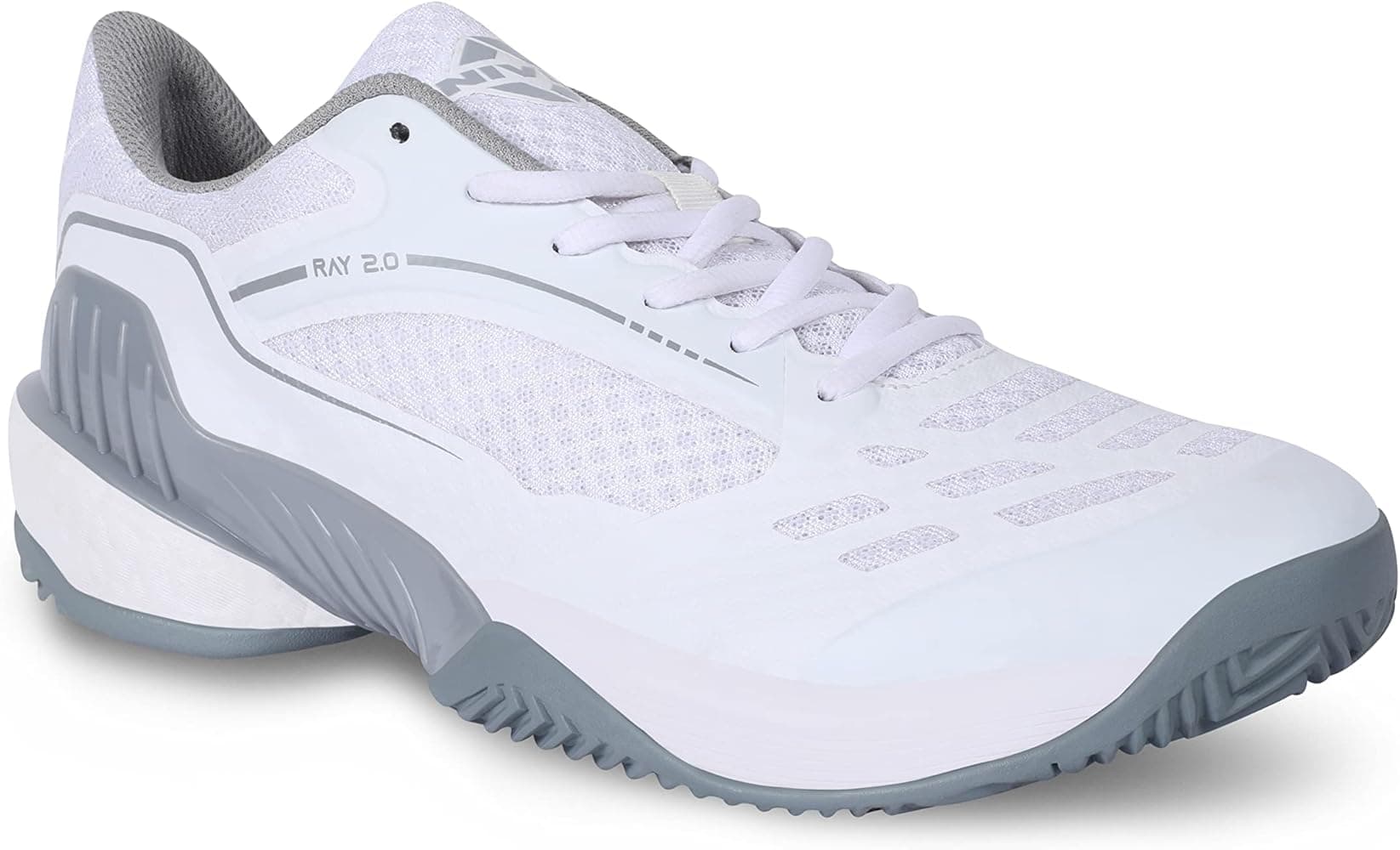 Nivia Men Ray Tennis Shoes, Table-Shoes, Shoes for Men with Non-Marking Rounds More Stability and Better Agility, Comfortable Shoe