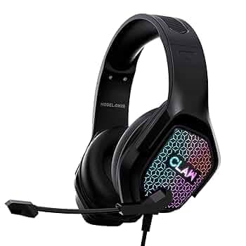CLAW GH28 Wired RGB Gaming Headset with 40mm Drivers, Noise-Isolating Mic, 3.5mm Jack, 2m Braided Cable | for PC, PS4, PS5, Xbox, Laptops & Mobile Dev...