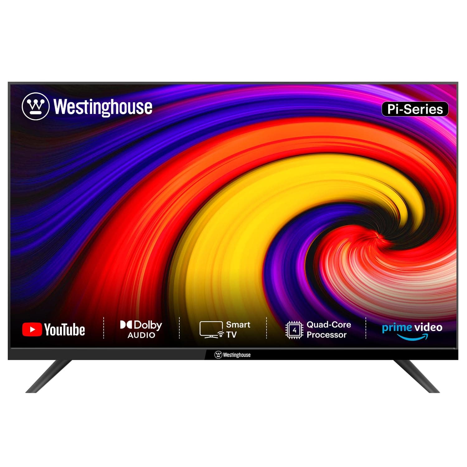 Westinghouse 102 cm (40 inches) Pi Series Full HD Smart LED TV WH40SP08BL (Black)