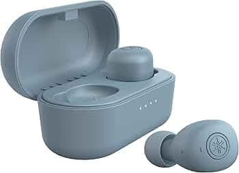 Yamaha Audio TW-E3B Blue Truly Wireless in Ear Earbuds (Blue)