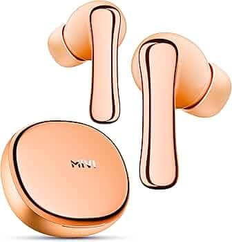Mivi SuperPods Halo ANC Earbuds with Spatial Audio, 3D Soundstage, 60H Playtime, 13mm Driver, Transparency Mode True Wireless ear buds