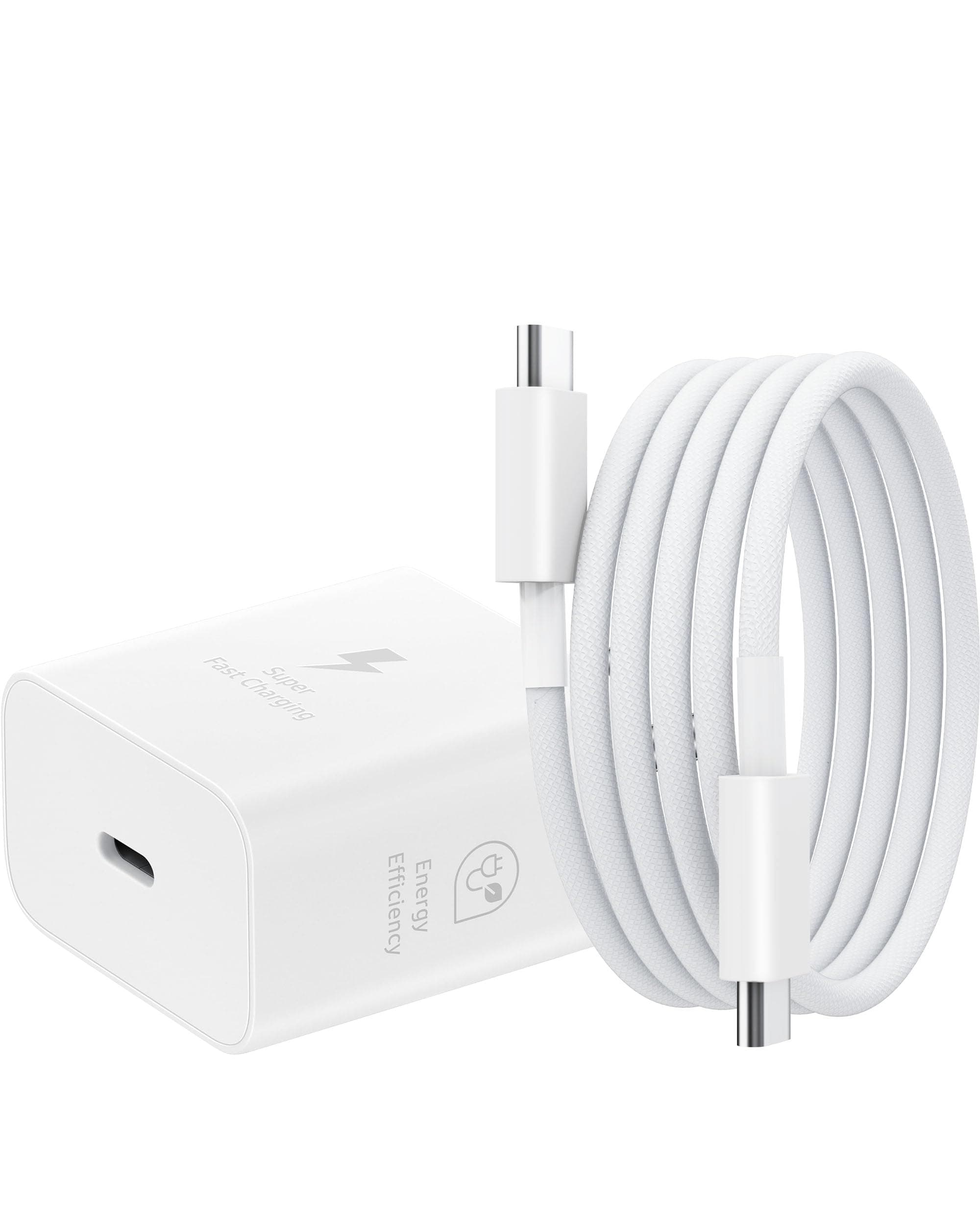 Original Samsung 25W Charger USB Type C Adapter for Samsung Galaxy Z Fold 6/5/4,Z Flip6/5/4, S25/S24/S24+/S24 Ultra, S23/S23+/S23 Ultra/S23 FE with PD...