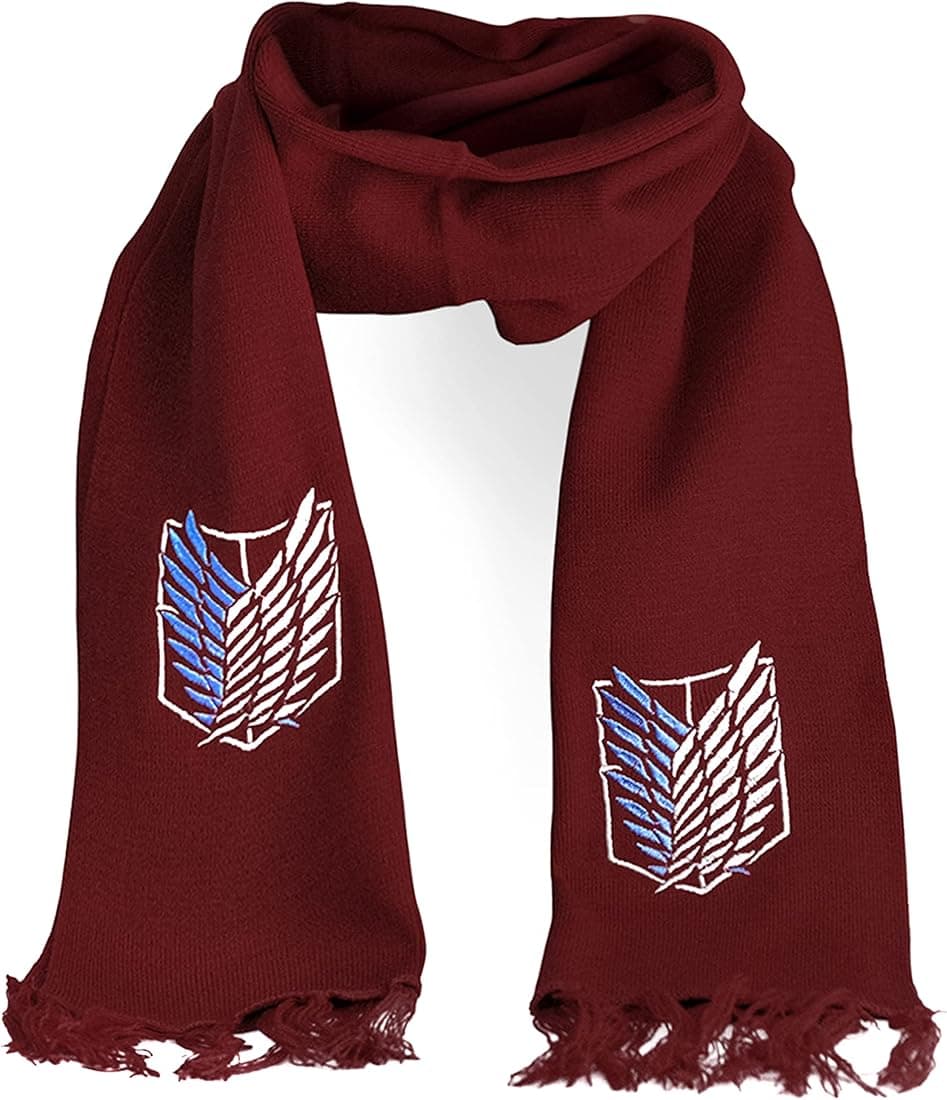 ComicSense.xyz Attack on Titan Anime Mikasa Scarf