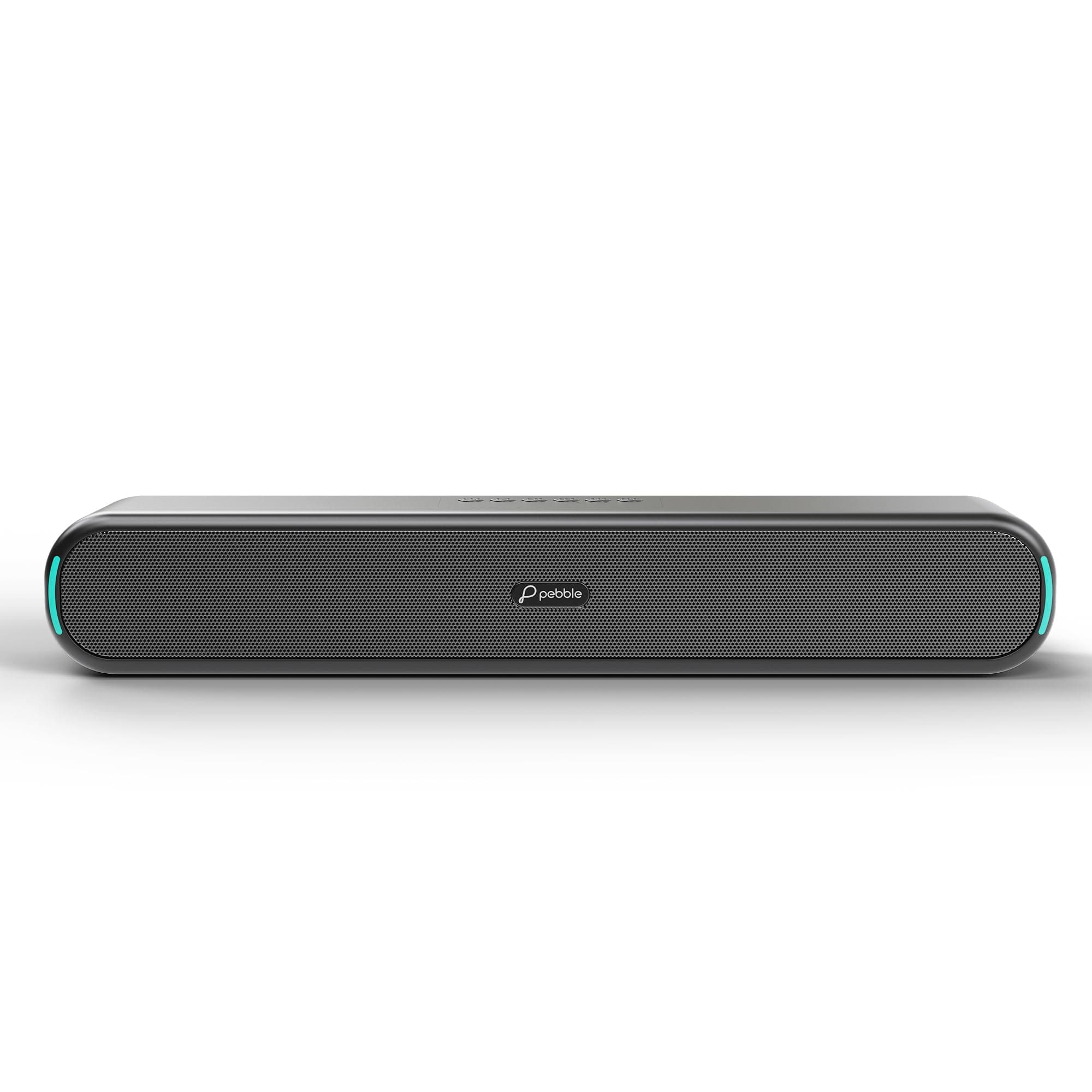 Pebble Glide 16 Bluetooth Speaker, 16W Deep Bass, TWS Pairing, 2.0 Surround Sound, Bluetooth 5.3, Black