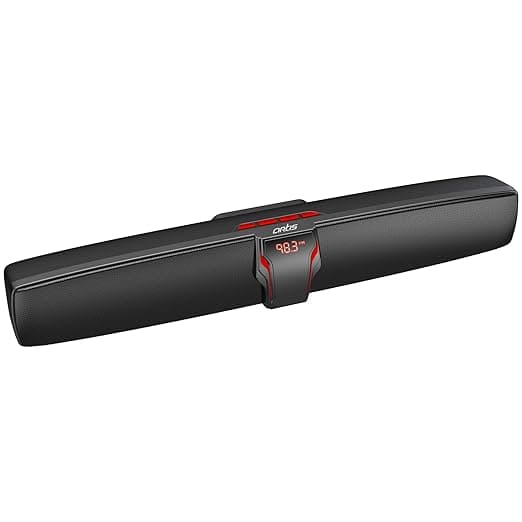 Artis BT-X1 Wireless Bluetooth Sound Bar Speaker with TWS Connection/USB Input/Micro SD Card Reader/FM Radio/Aux Input/Hands Free Calling/BT 5.0 (Blac
