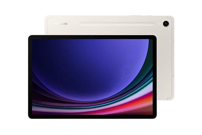 Samsung Galaxy Tab S9 27.81 cm (11 inch) Dynamic AMOLED 2X Display, RAM 12 GB, ROM 256 GB Expandable, S Pen in-Box, Wi-Fi + 5G Tablet, Beige