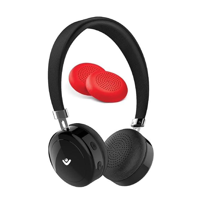 Envent Saber 505 ET-BTHD505 Wireless On-Ear Headphone with Mic (Black) On-Ear