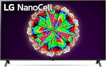 LG 139 cm (55 Inches) 4K Ultra HD Smart NanoCell TV 55NANO80TNA (Ceramic Black) (2020 Model)