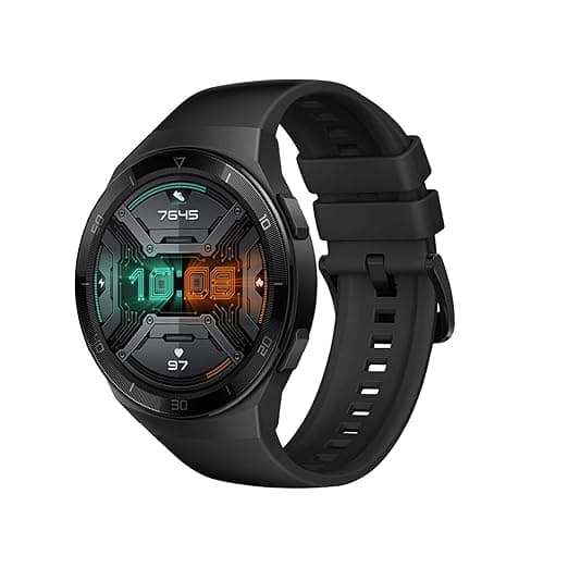 HUAWEI Watch GT 2e Sport (Graphite Black, 46mm, 2 Weeks Battery, Music Control, 100 Workout Modes, SpO2 & Heartrate Monitor, Accurate GPS, AMOLED Disp