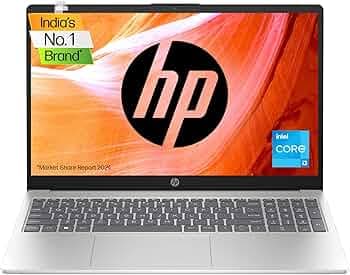 HP Laptop 15, Intel Core i3-1315U, 8GB DDR4 Ram,512GB SSD,Intel UHD Graphics, Windows 11 + MS Office'2021, Dual Speakers,15.6-inch(39.6 cm),FHD, Natur...
