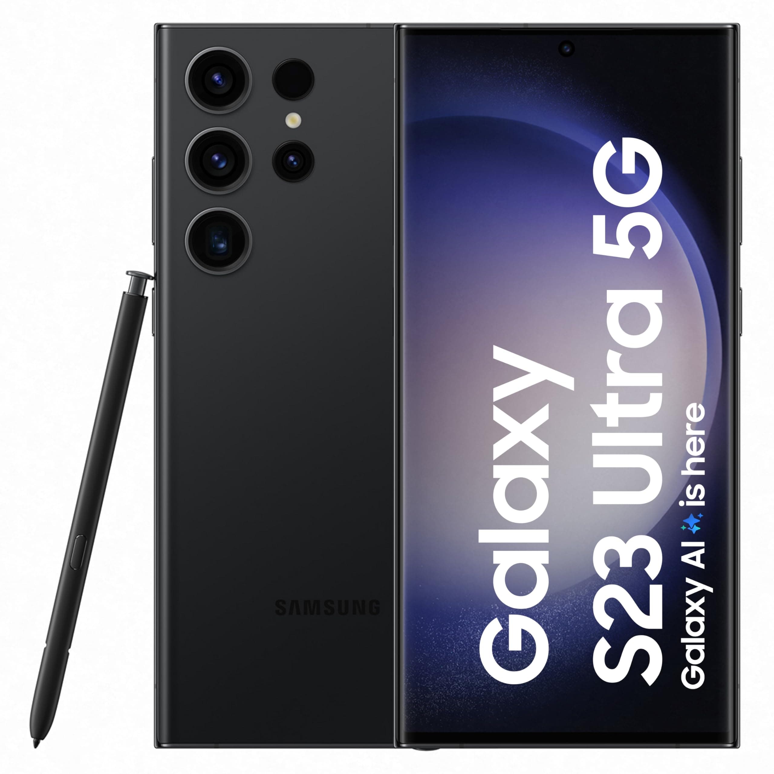 Samsung Galaxy S23 Ultra 5G (Phantom Black, 12GB, 256GB Storage)