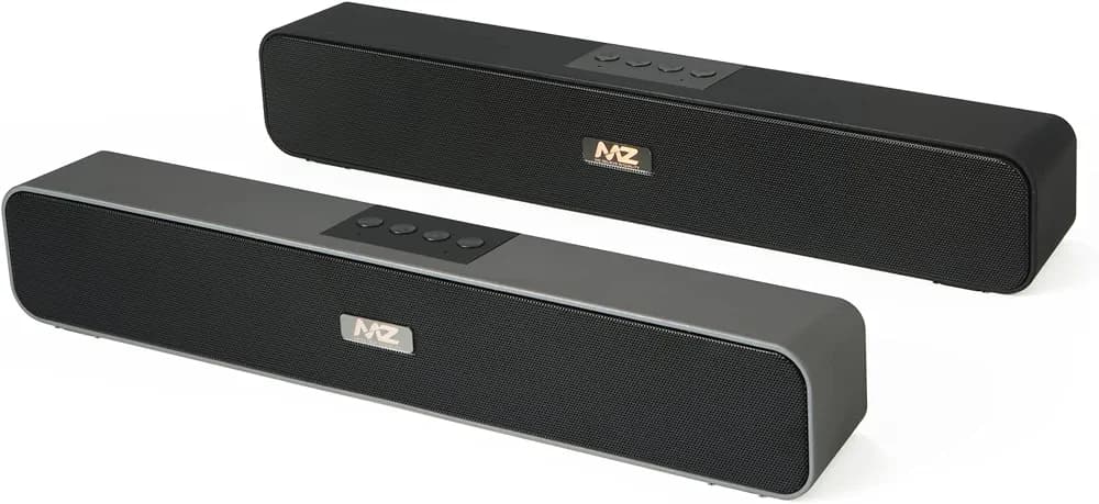 MZ M21-PORTABLE Home TV SOUNDBAR- Dynamic Thunder Sound 2400mAh Battery 10 W Bluetooth Sound bar (Multicolor, Stereo Channel)
