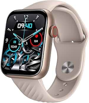 itel ICON-2 Smartwatch with BT Calling, 1.83" HD Display with a 550 nits Peak Brightness, Functional Crown, IP68, 150+ Watch Faces, 24Hr Health Monito...