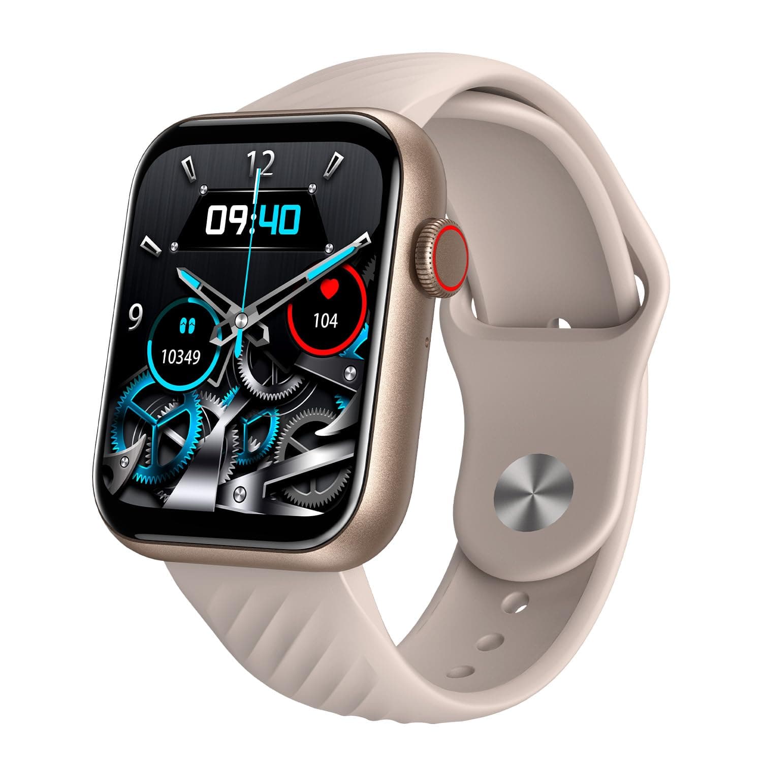 itel ICON-2 Smartwatch with BT Calling, 1.83" HD Display with a 550 nits Peak Brightness, Functional Crown, IP68, 150+ Watch Faces, 24Hr Health Monito...