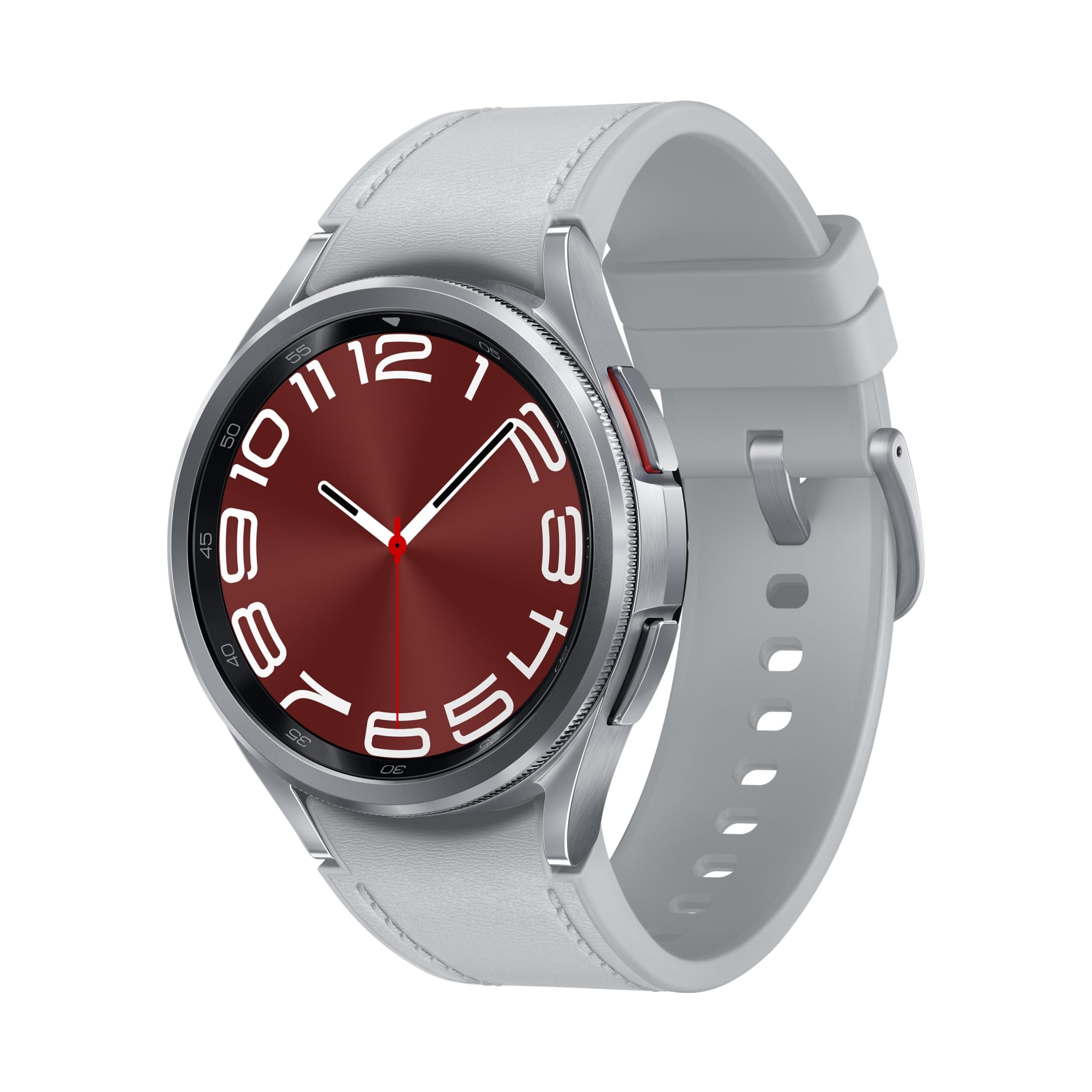 Samsung Galaxy Watch6 Classic Bluetooth (43mm, Silver, Compatible with Android only)