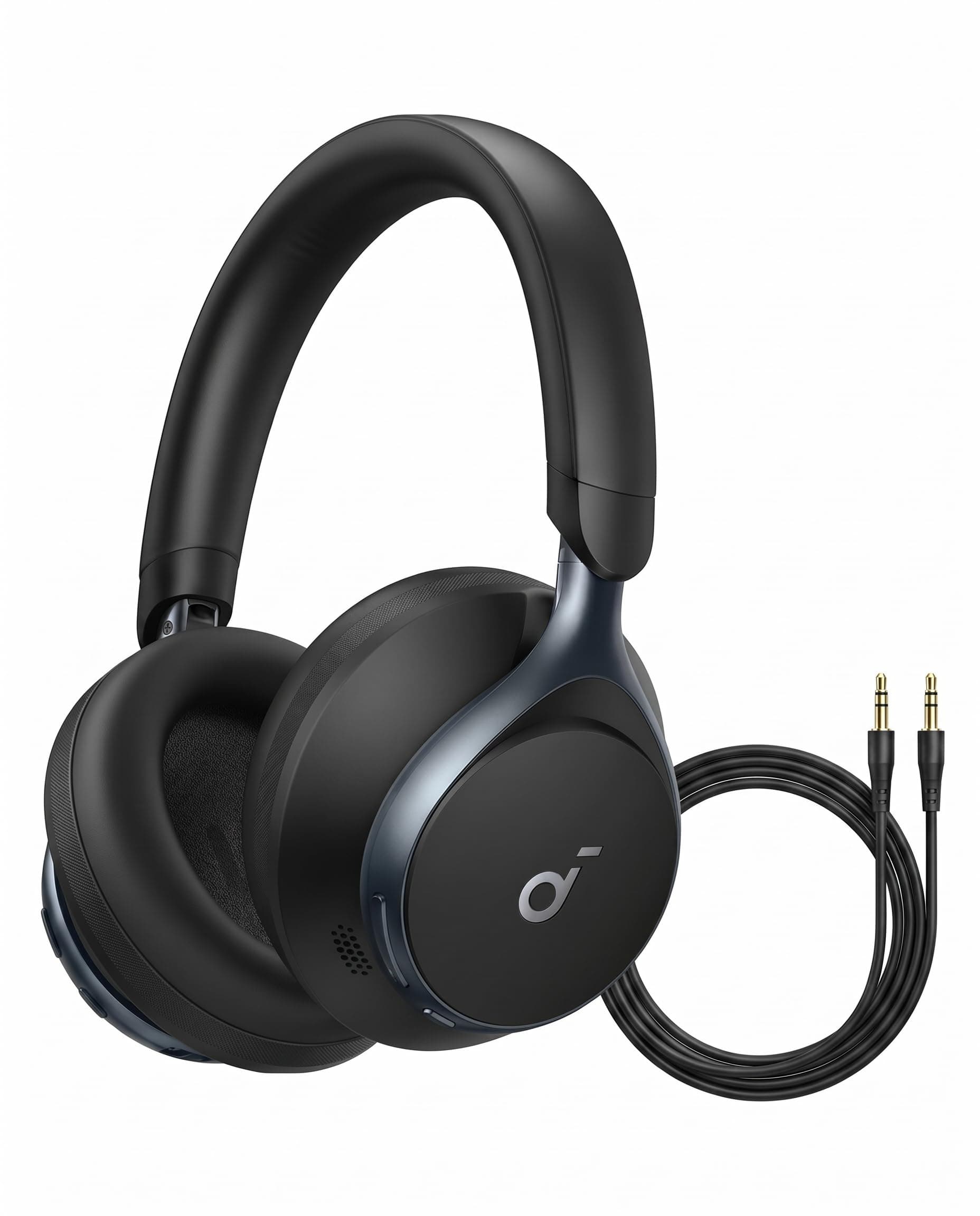 Soundcore by Anker, Space One, Active Noise Cancelling Headphones, 2X Stronger Voice Reduction, 40H ANC Playtime, App Control, LDAC Hi-Res Wireless Au...
