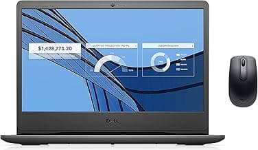 Dell Vostro 3401 11th Gen Intel i3-1115G4 14 inches FHD Display Laptop (8GB / 1TB HDD / Integrated Graphics /Windows 10 + MSO / Accent Black) D552175W