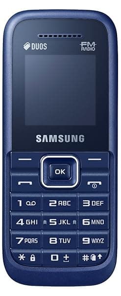Samsung Guru FM Plus (SM-B110E/D, Dark Blue) Basic Mobiles