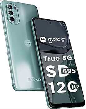 (Refurbished) Motorola G62 5G (Frosted Blue, 6GB RAM, 128GB Storage)
