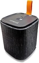 Croma Kube 5W RMS Portable Wireless Bluetooth Speaker with Multiple Connectivity Modes (USB, Micro SD, Aux) Up to 7H Playback time, Fabric Rectangular