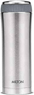 Milton Optima 420 Thermosteel Hot and Cold Flask, 420 ml, Silver, 1 PC