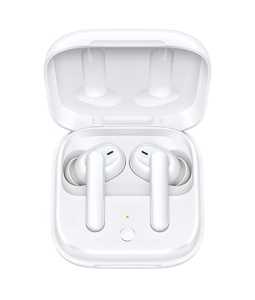 Oppo Enco W51 Bluetooth Truly Wireless in Ear Earbuds with Mic (White) In-Ear
