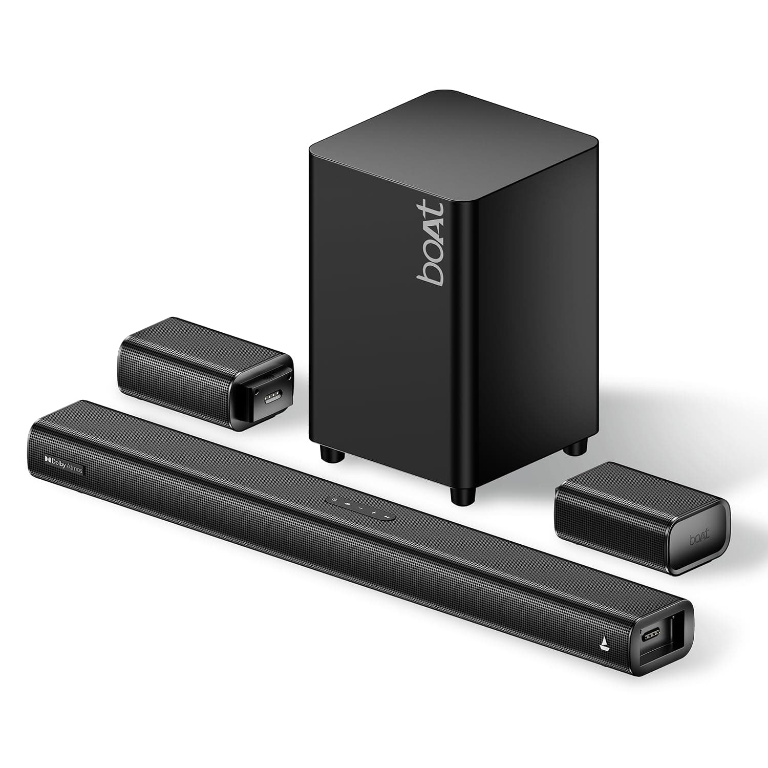 boAt [2026 Launch] Aavante Prime X, Truly Wireless, Detachable Satellites, Dolby Atmos, 7.1.4CH 700W, Wireless Subwoofer, FREE Installation & Video De...