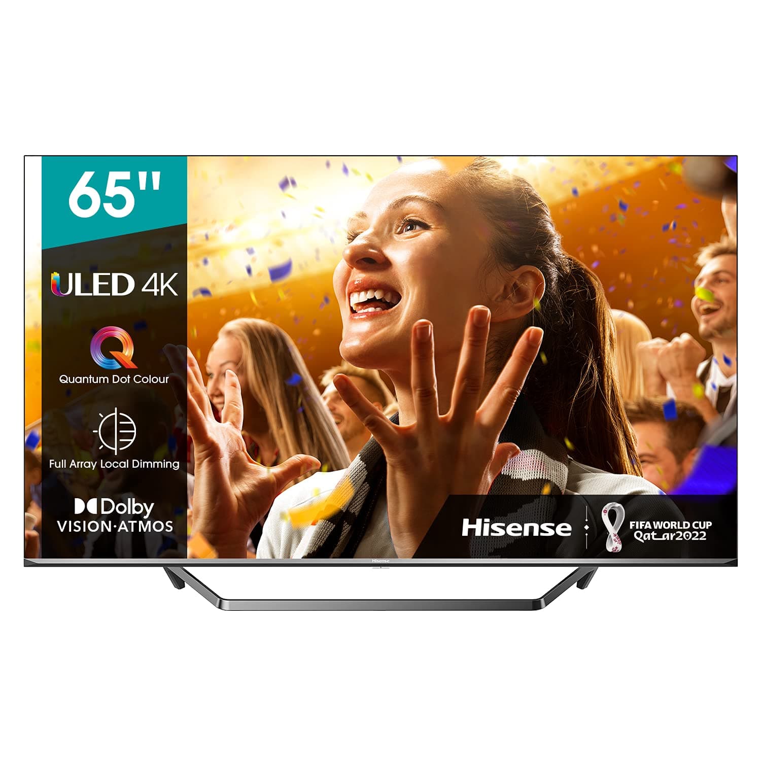 Hisense 163 cm (65 inches) 4K Ultra HD Smart Certified Android QLED TV 65U7QF (Black) (2020 Model) | With Dolby Vision and ATMOS Smart Televisions