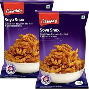 Chheda's - SOYA Snax - SOYA Sticks - Masala chakli (300g Pack of 2)