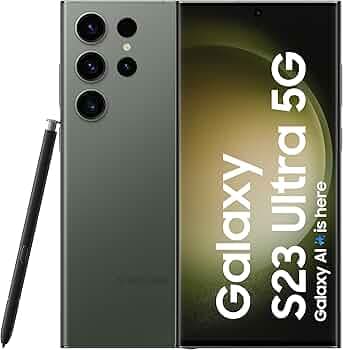 Samsung Galaxy S23 Ultra 5G AI Smartphone (Green, 12GB, 256GB Storage) without offer