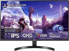 (Renewed) LG QHD (2560 x 1440) 27 Inch IPS Display 3 Side Borderless - HDR 10, sRGB 99%, AMD Free sync - Dual HDMI, Display Port - 27QN600