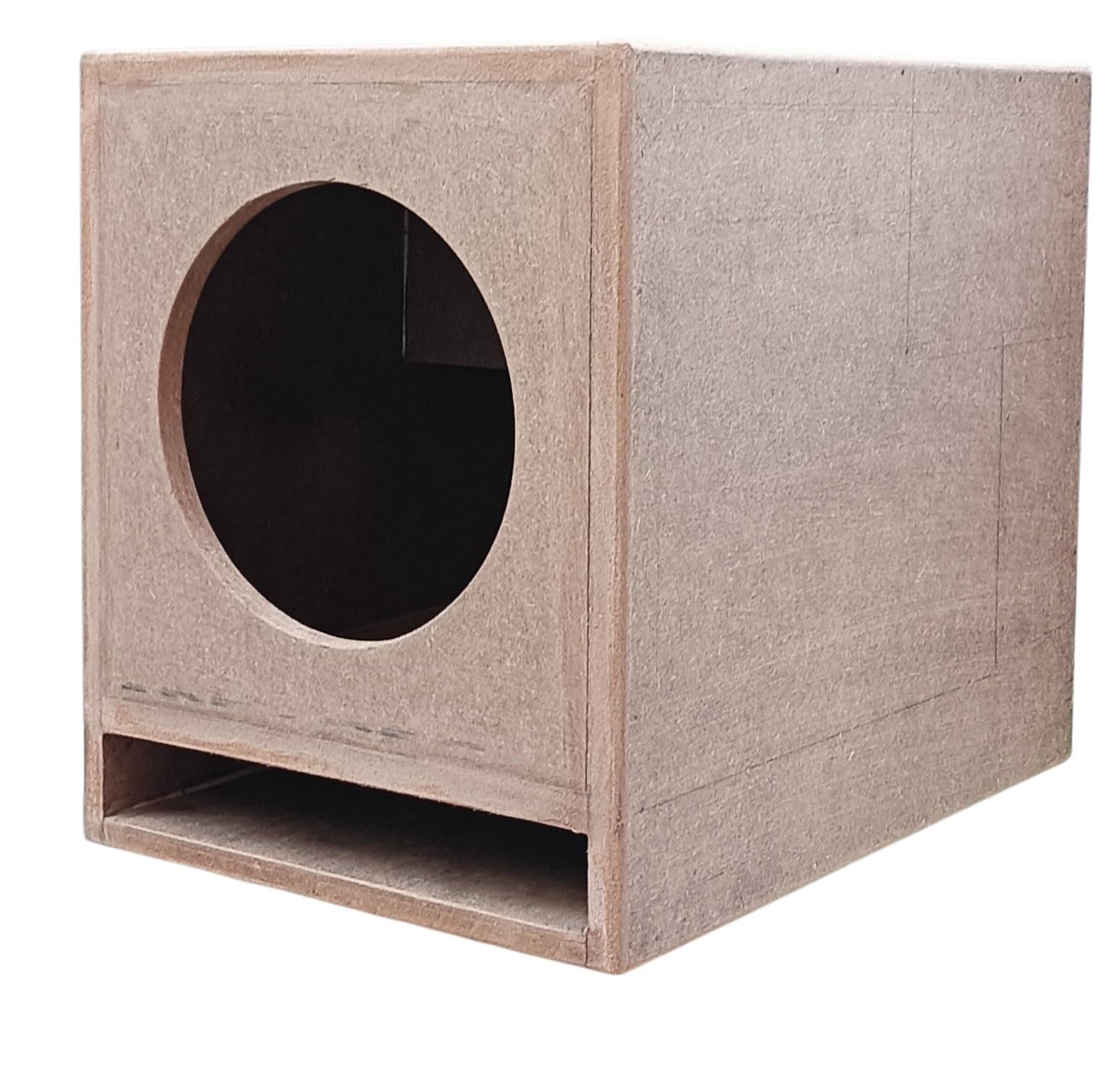 NRS AUDIO 8 in Mid Speaker Double Port Subwoofer Box [ 8 in DP ]