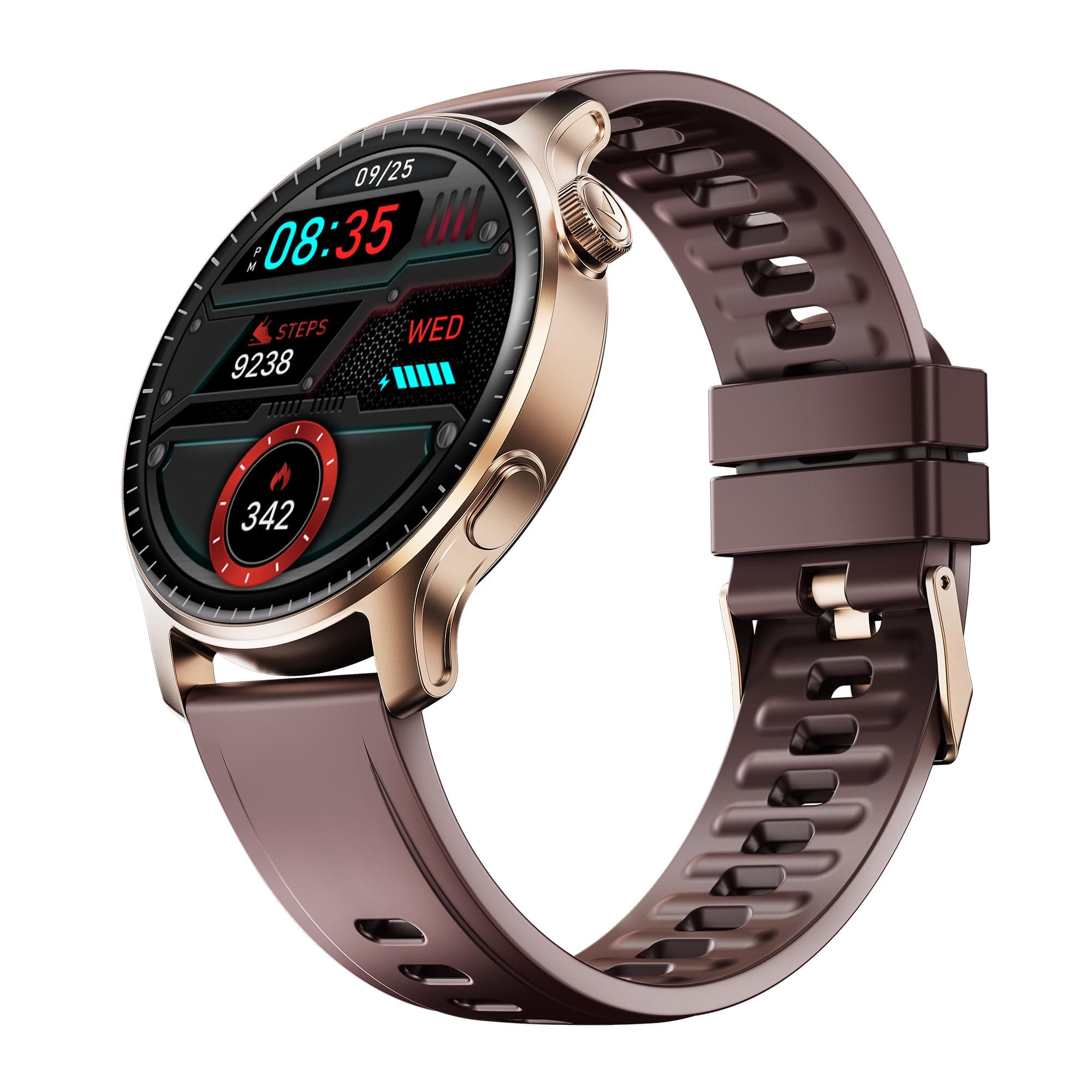boAt New Launch Ultima Prime smartwatch with 1.43 AMOLED Display, Functional Crown, SOS, BT Calling, Notifications, IP68, Music & Camera Controls, 100...