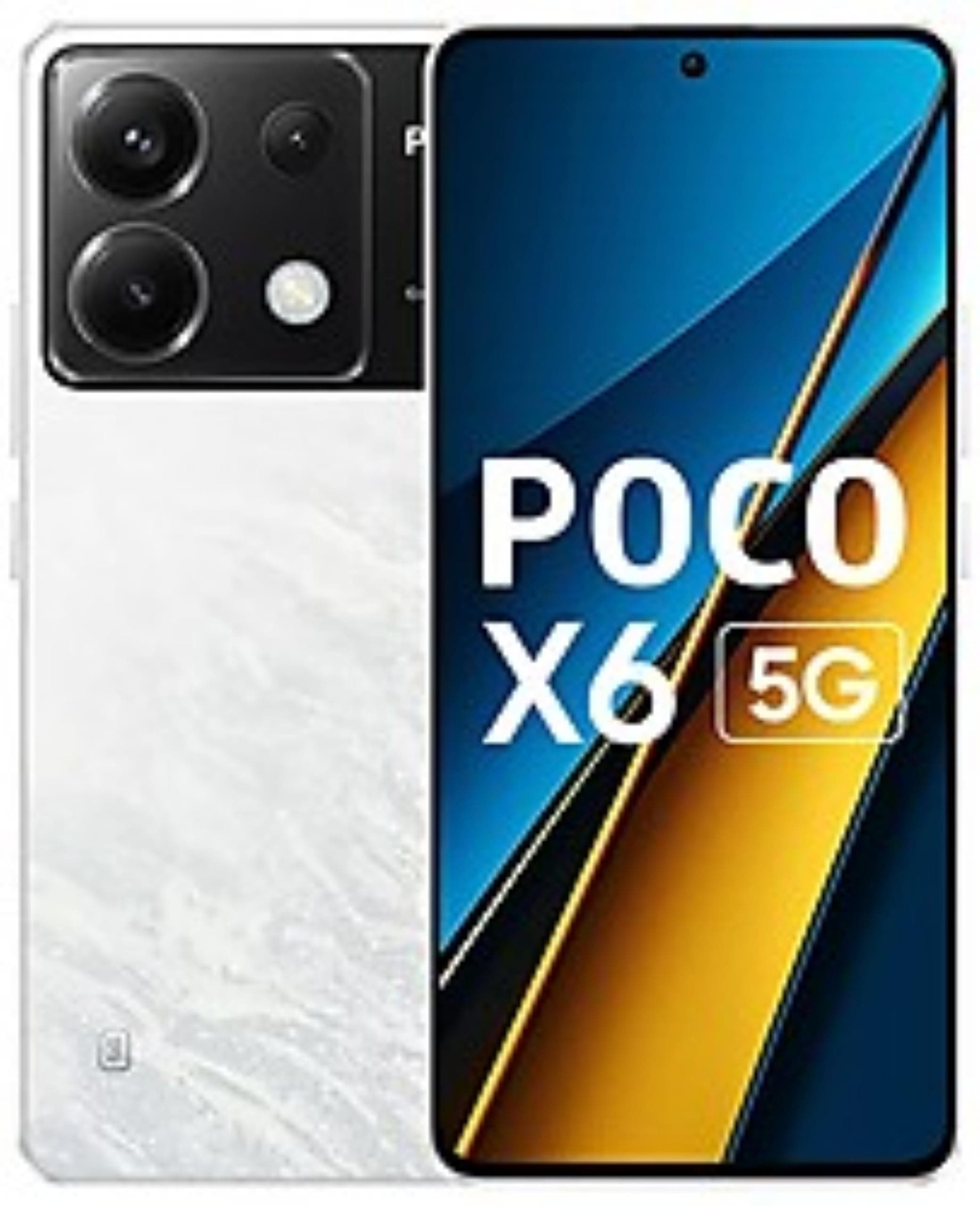 POCO X6 5G (Snowstorm White, 12GB RAM, 512GB Storage)|Flow AMOLED Display| Up to 24GB RAM Memory Extension 3.0 |Snapdragon 7s Gen2 |Wildboost 2.0 Gami...
