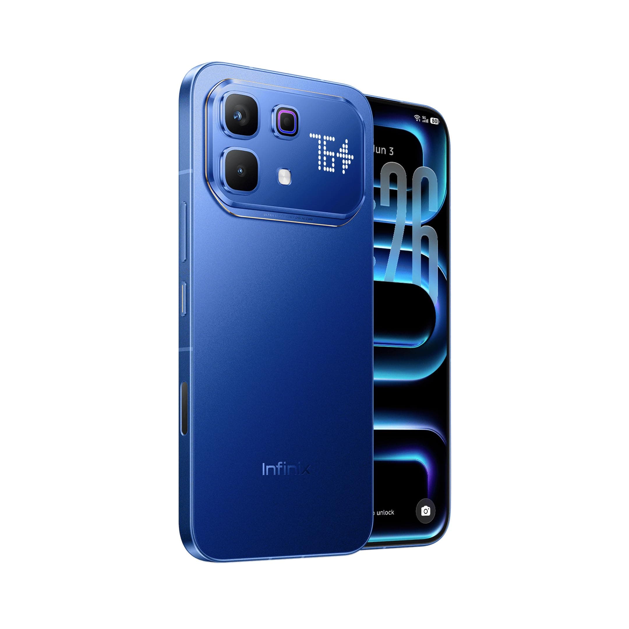 Infinix Note 60 Pro (Deep Ocean Blue, 8GB RAM, 256GB Storage) | 6.78 AMOLED Display | Snapdragon 7s Gen 4 | 50MP + 8MP Dual Camera | 13MP Selfie | 650...