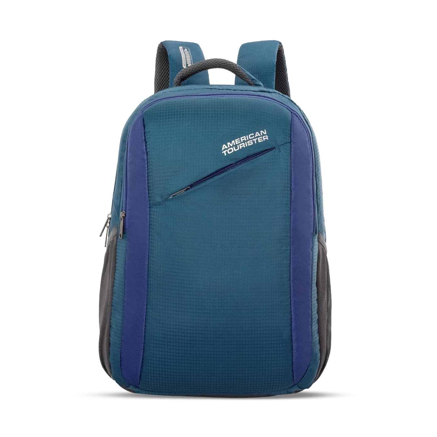 American Tourister Martt+ Style 02, 30L Volume Office Laptop Backpack With Front Organizer And Spacious Interiors For Men & Women - Navy, Blue
