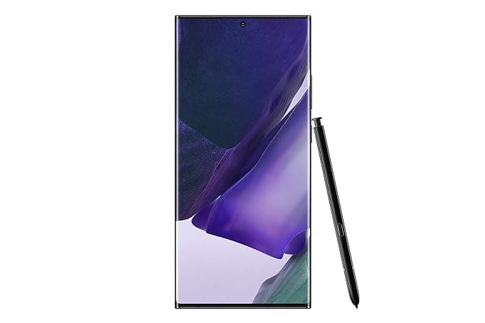 Samsung Galaxy Note 20 Ultra 5G with Snapdragon 865+ (Mystic Black, 12GB RAM, 256 Storage) Smartphones