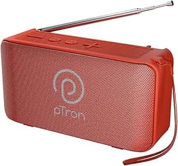 pTron Newly Launched Musicbot Groove Mini Bluetooth Speaker, 10W Immersive Sound, 6H Playtime, FM Radio, Multi-Playback Modes-BT5.1/TF Card/Aux-in, Me...