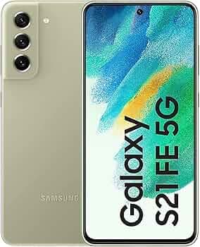 (Refurbished) Samsung Galaxy S21 FE 5G (2023) (8GB 256GB Olive) with Snapdragon 888