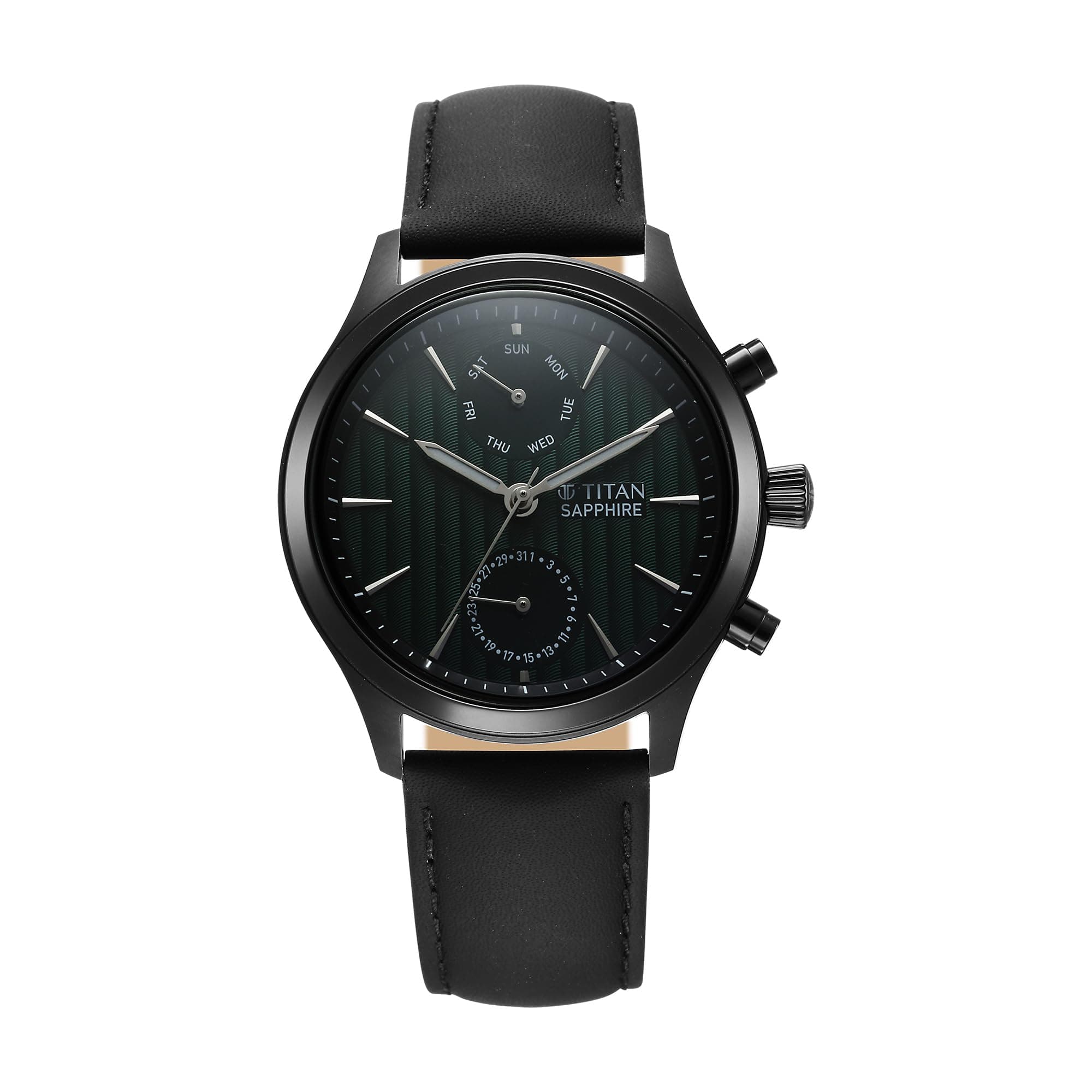 Titan Analog Green Dial Men's Watch-1874NL01
