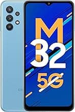 Samsung Galaxy M32 5G (Sky Blue, 8GB RAM, 128GB Storage) | Dimensity 720 Processor | 5000mAh Battery| Knox Security