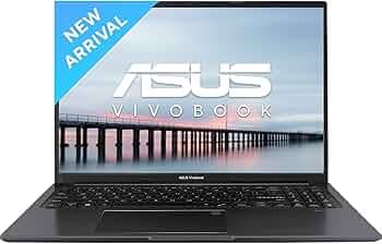(Refurbished) ASUS Vivobook 16, IntelCore i3-1215U 12th Gen, 16-inch (40.64 cm) FHD+, Thin and Light Laptop (8 GB RAM/512GB SSD/Win11/FingerPrint/Blac...