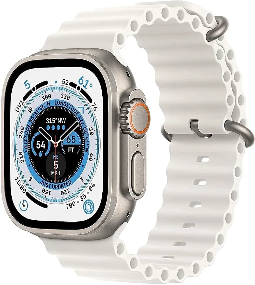 T900 Ultra Watch 49mm Latest Bluetooth Calling Series 8 AMOLED High Resolution with All Sports Features & Health Tracker, 5 Days Long Wireless Charging Battery, Bluetooth Unisex Smart Watch (White)
