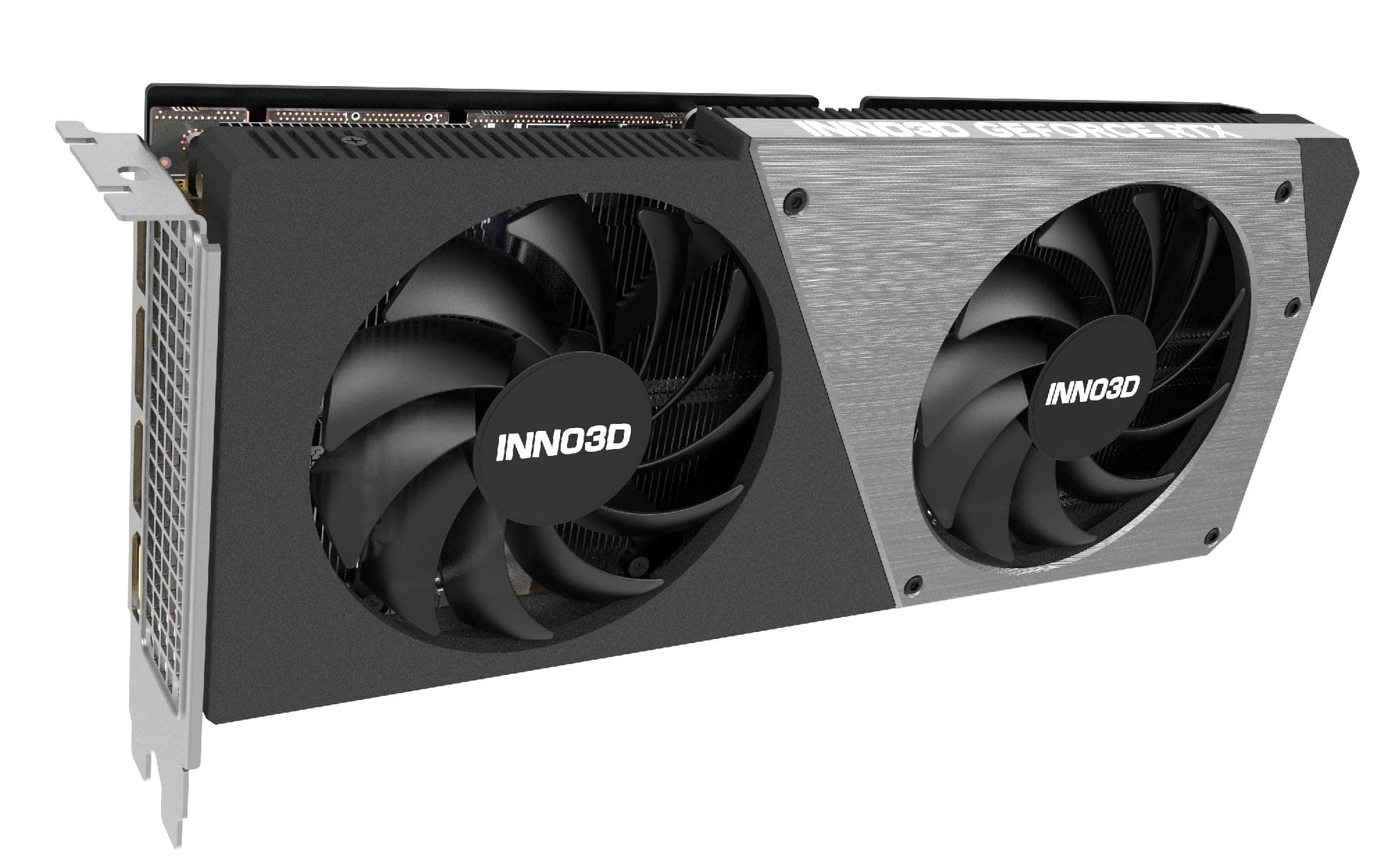 INNO3D NVIDIA GEFORCE RTX 4060 TI Twin X2 OC 16GB GDDR6 128-bit PCI-E 4.0 X8 Gaming Graphics Card - N406T2-16D6X-178055N (Black)