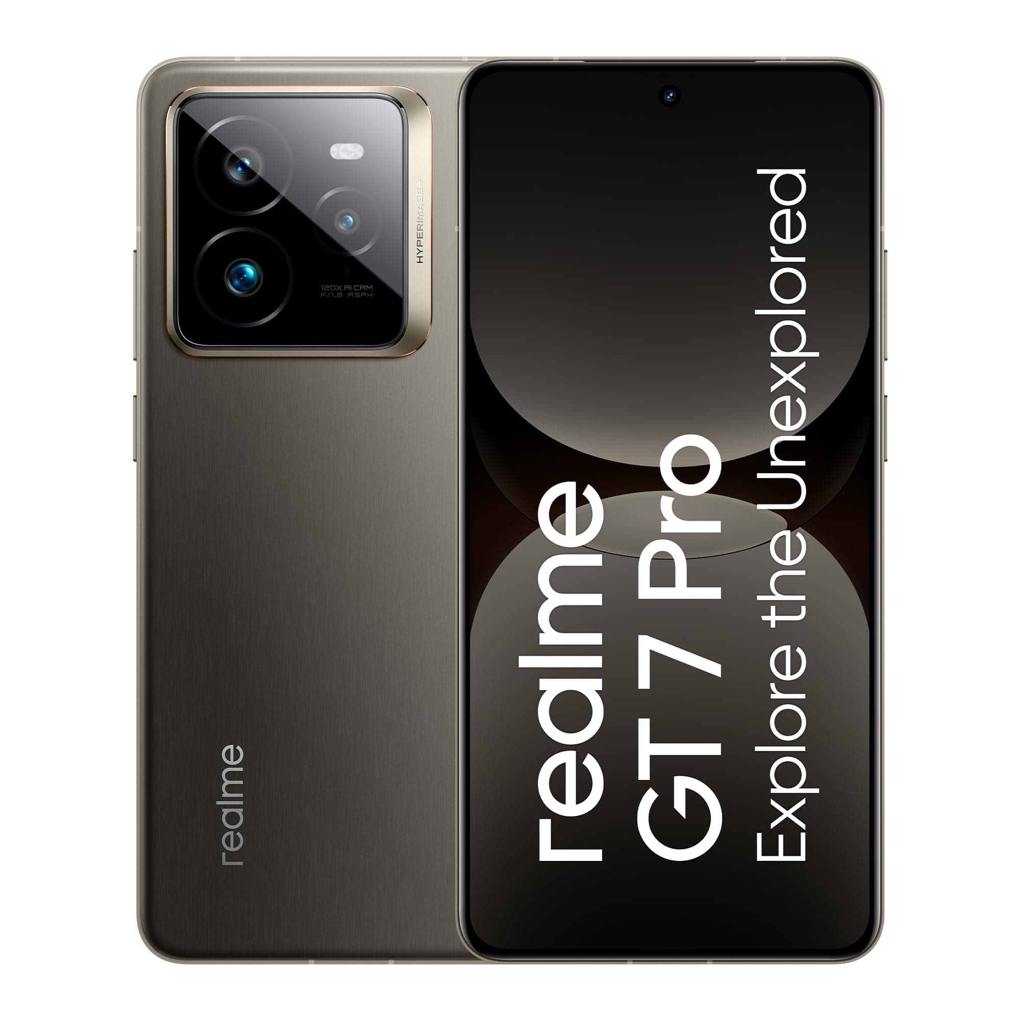 realme GT 7 Pro (Galaxy Grey,16GB+512GB) | India's First Snapdragon 8 Elite Processor | RealWorld Eco OLED Plus Display| 5800mAh Battery